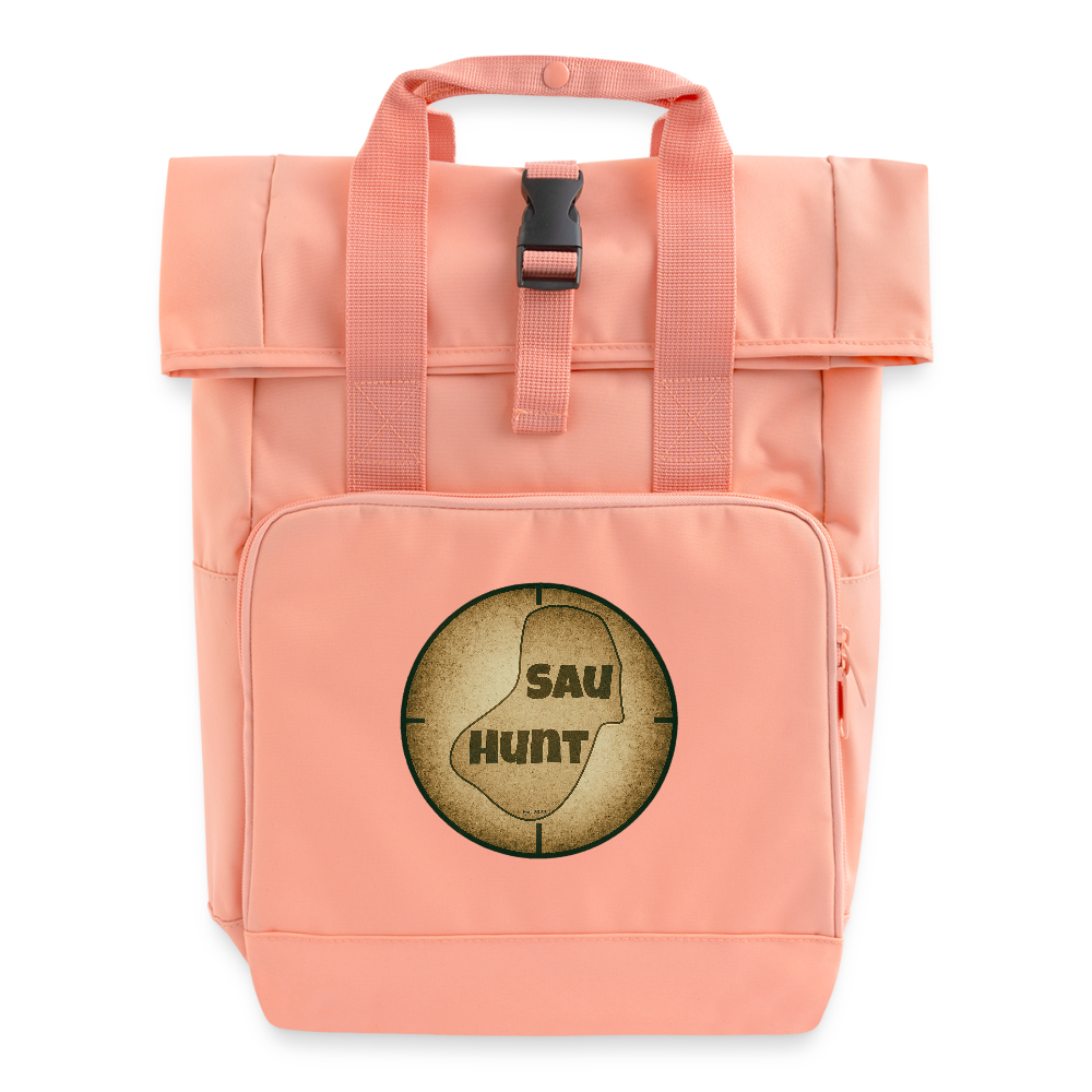 Rolltop Rucksack - SauHunt - Chintzrosa