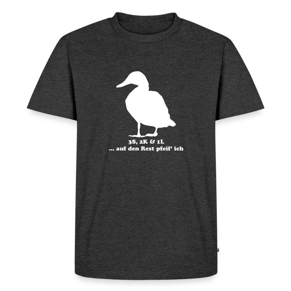 Jagdshirt - Schwimmenten - Anthrazit meliert