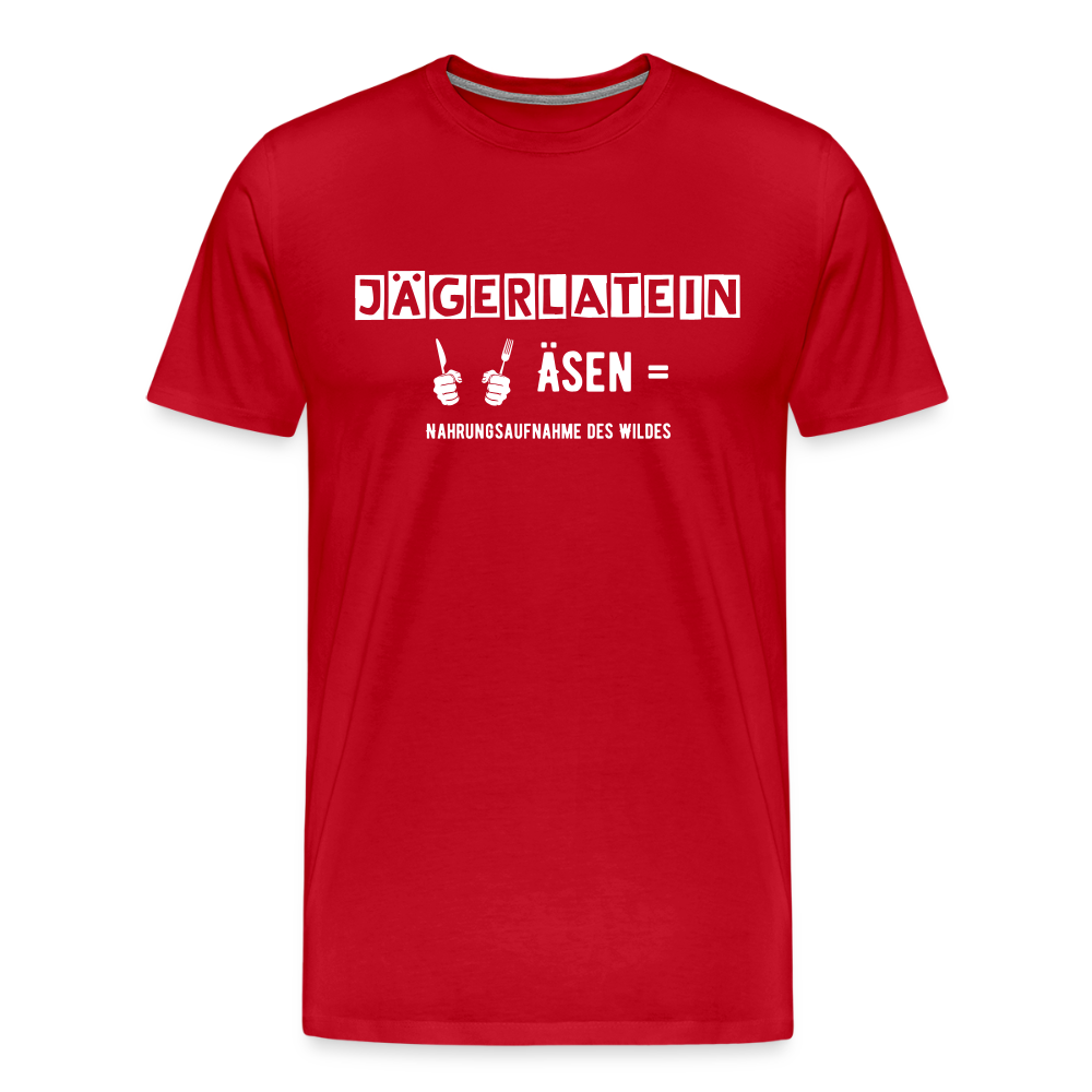 Jagdshirt - Äsen - Rot