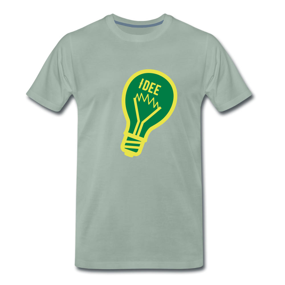Funshirt - Idee - Graugrün