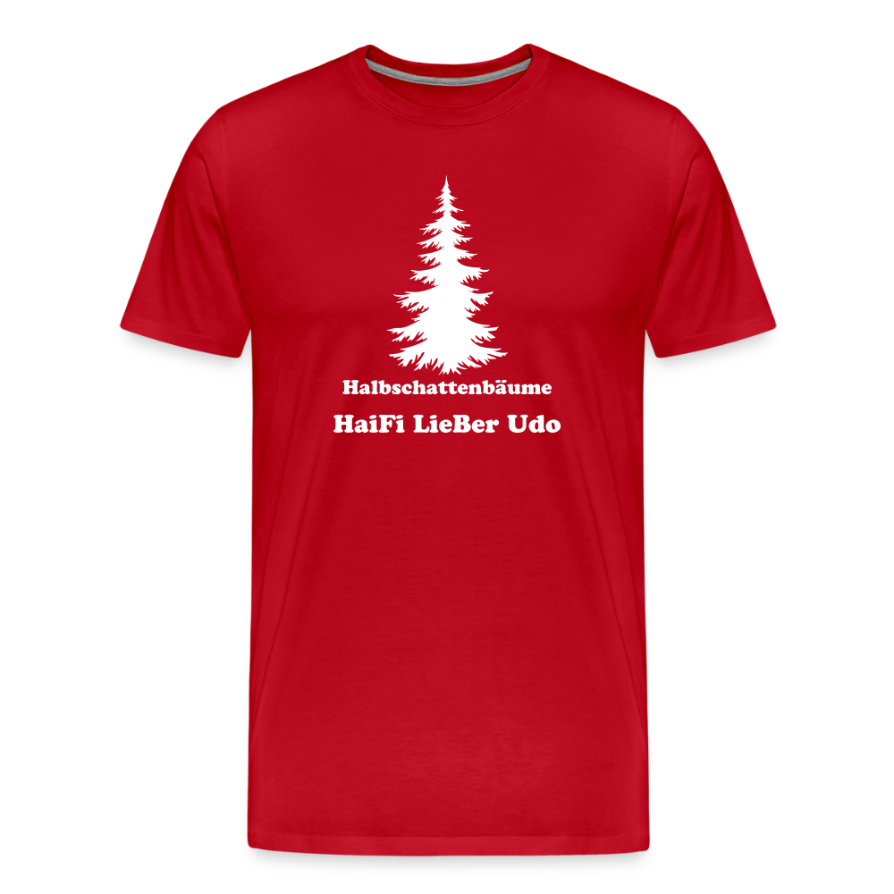 Jagdshirt - Halbschattbäume - Rot
