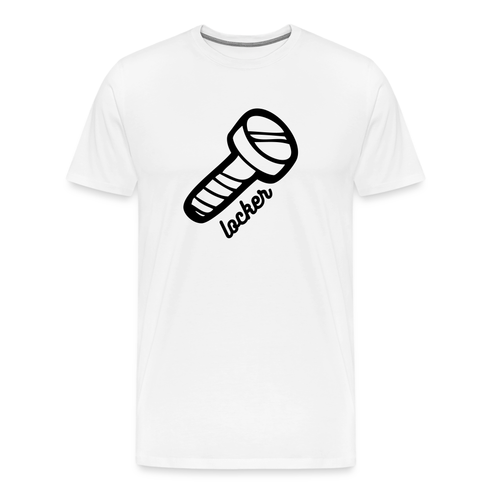 Funshirt - Schraube Locker - Weiß
