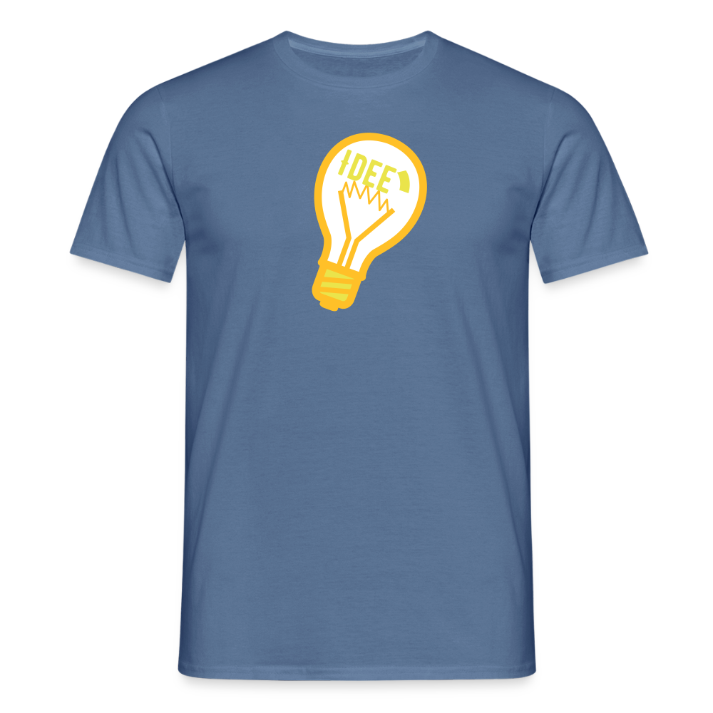 Funshirt - Idee - Taubenblau
