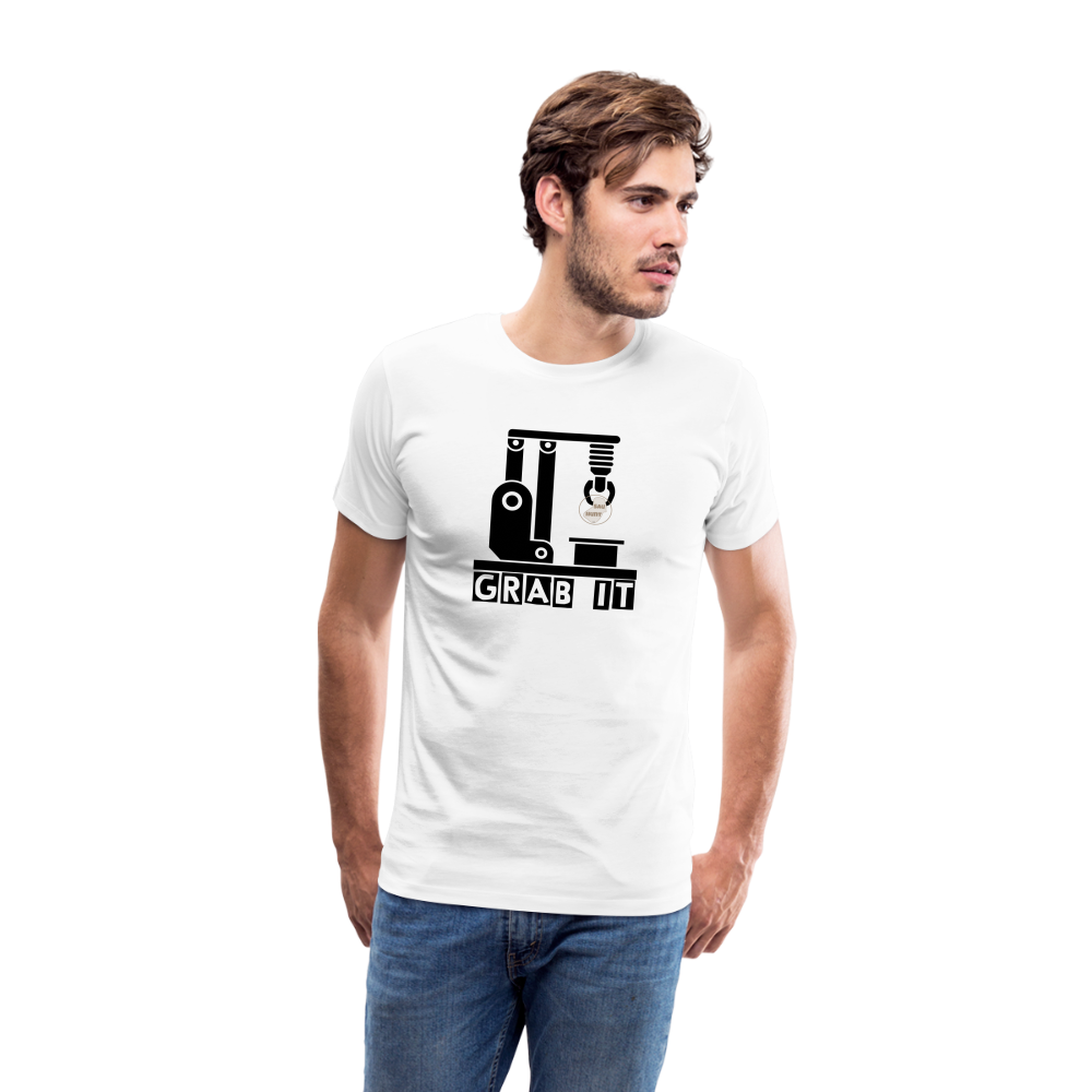 SauHunt Shirt - Grab IT - Weiß