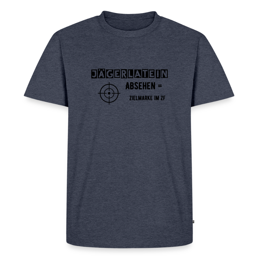 Jagdshirt - Absehen - Jeansblau