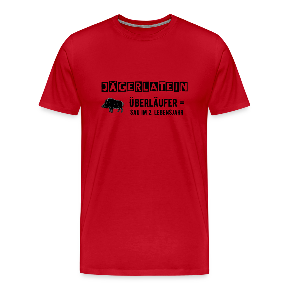 Jagdshirt - Überläufer - Rot