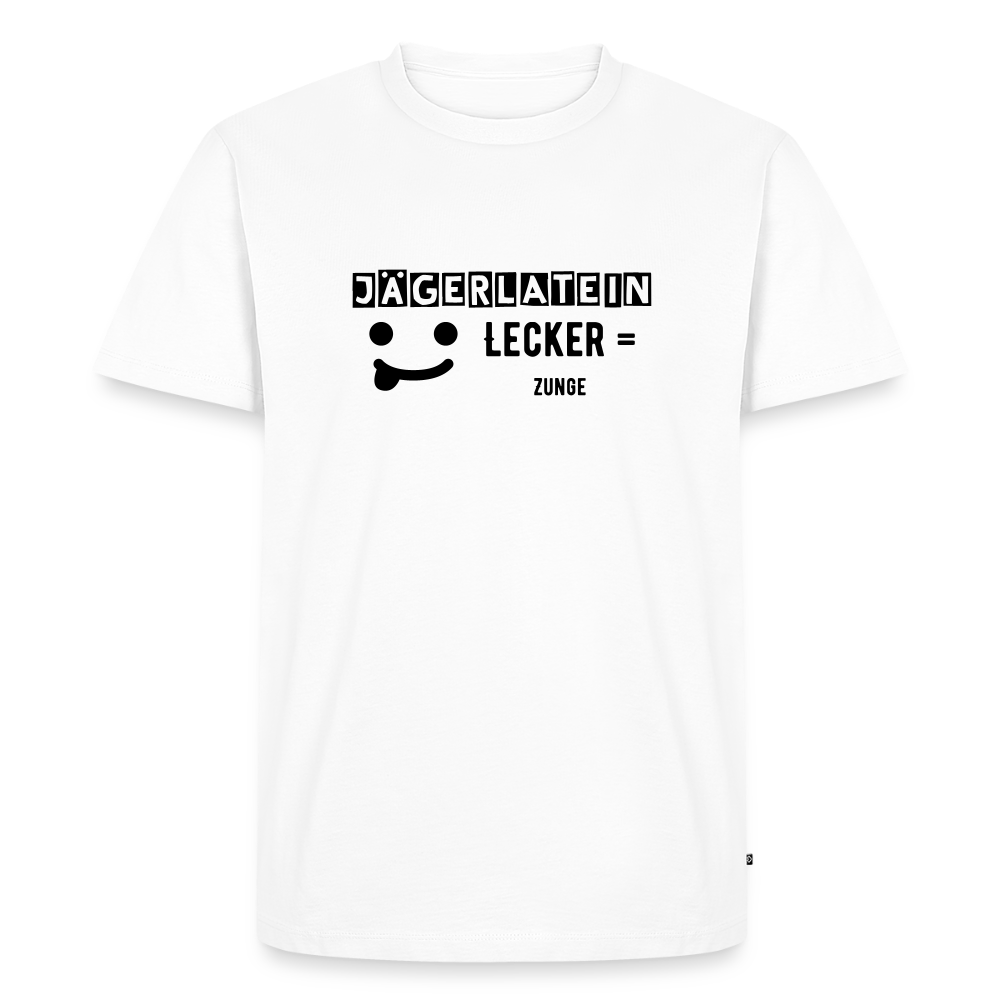 Jagdshirt - Lecker - Weiß