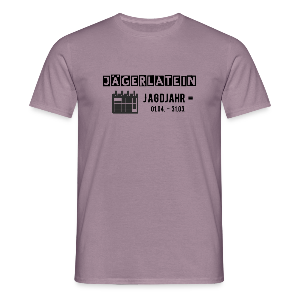 Jagdshirt - Jagdjahr - Lilagrau