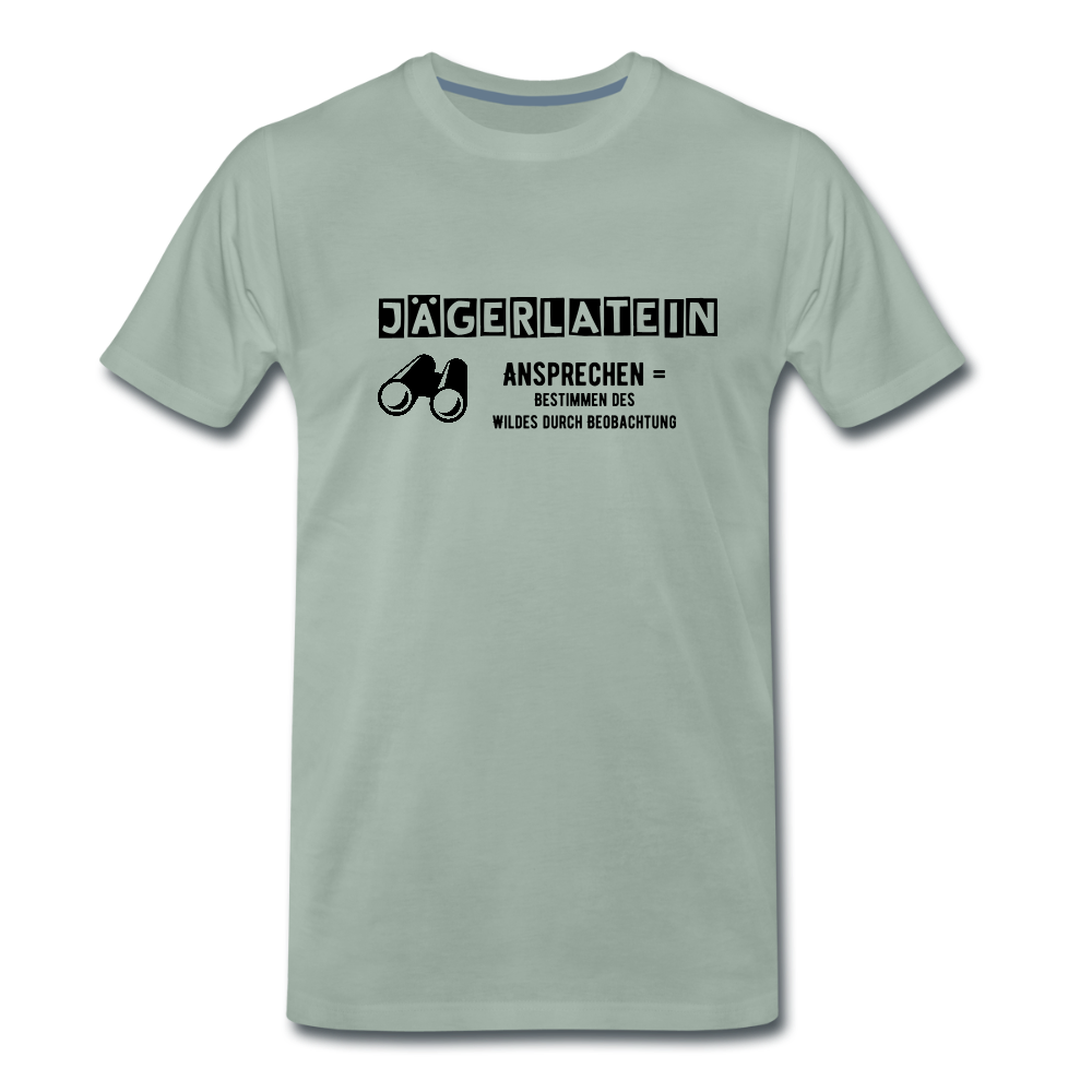 Jagdshirt - Ansprechen - Graugrün