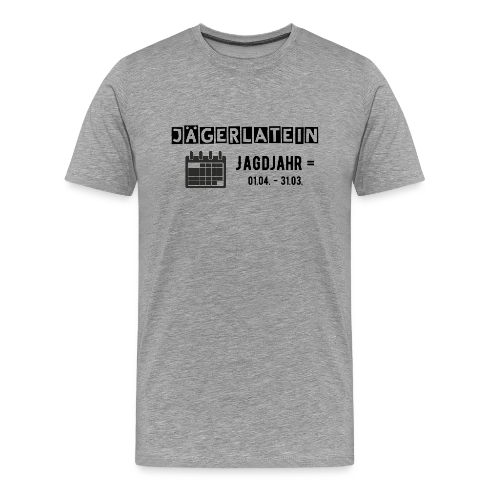 Jagdshirt - Jagdjahr - Grau meliert