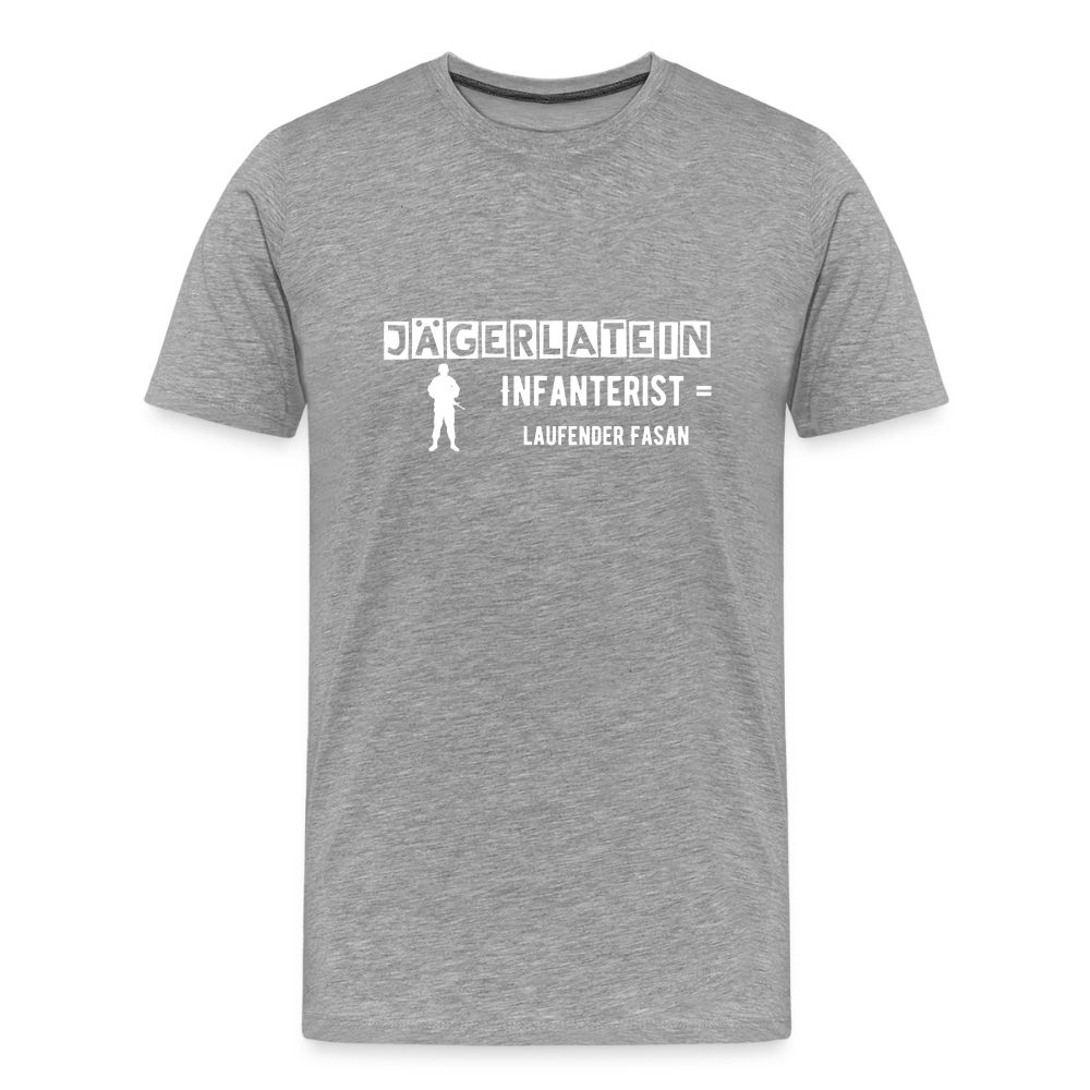 Jagdshirt - Infanterist - Grau meliert