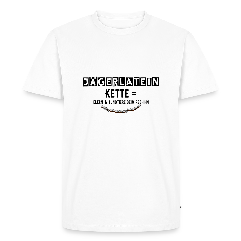 Jagdshirt - Kette - Weiß