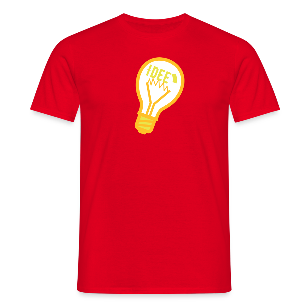 Funshirt - Idee - Rot