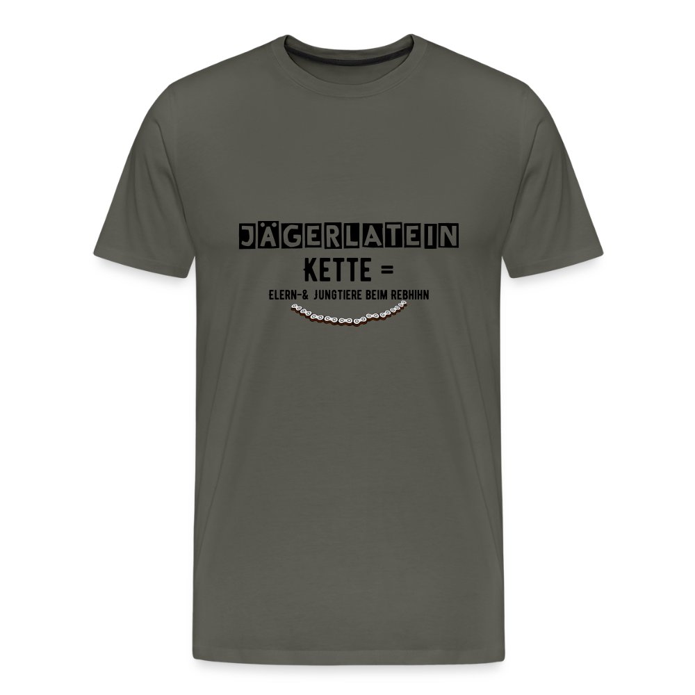 Jagdshirt - Kette - Asphalt