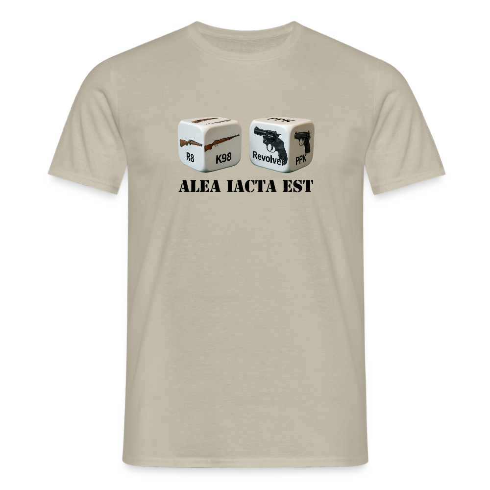 Fun Shirt - Alea iacta est - Sandbeige