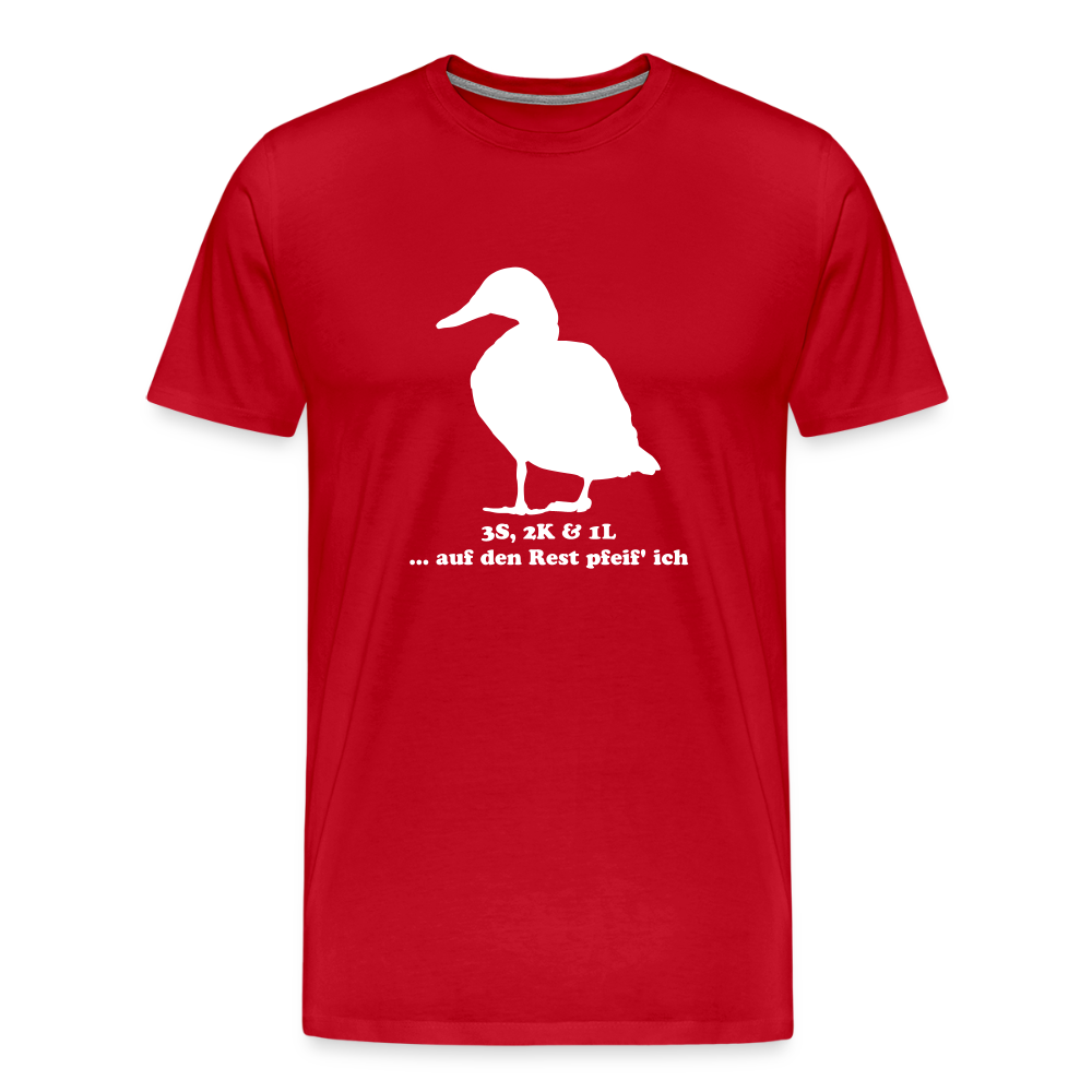 Jagdshirt - Schwimmenten - Rot