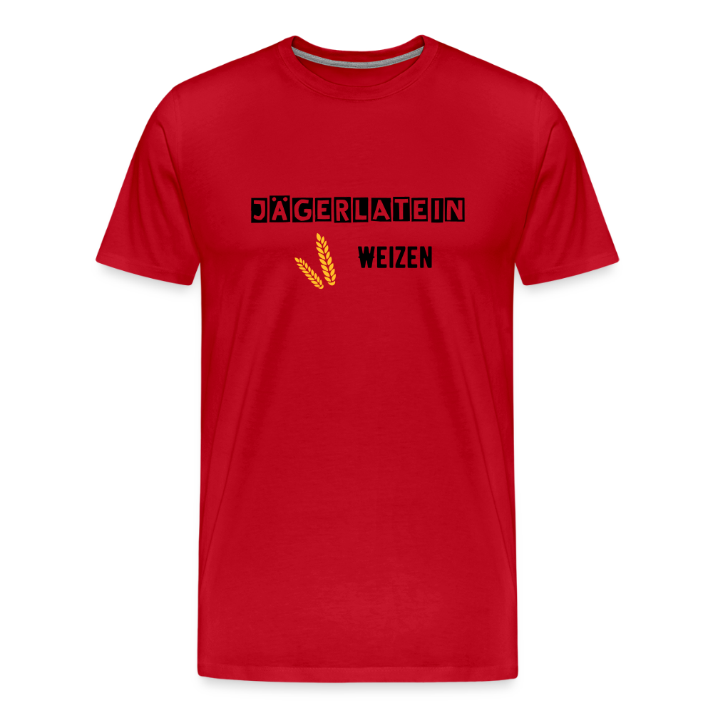 Jagdshirt - Weizen - Rot