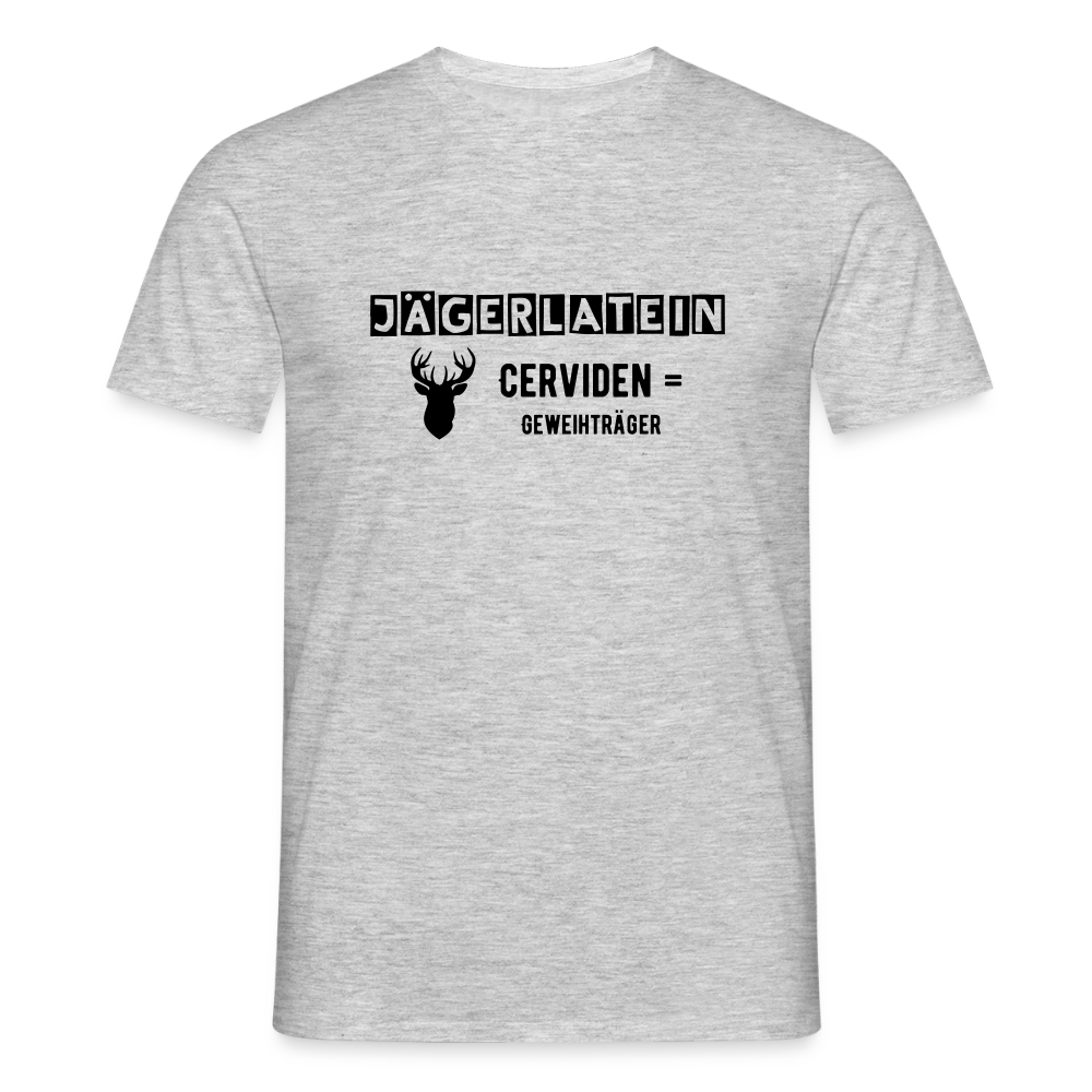 Jagdshirt - Cerviden - Grau meliert