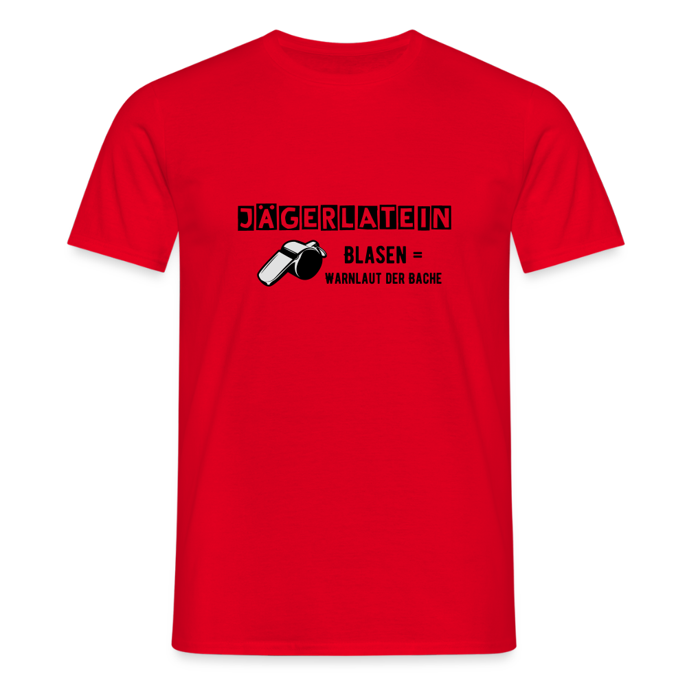Jagdshirt - Blasen - Rot