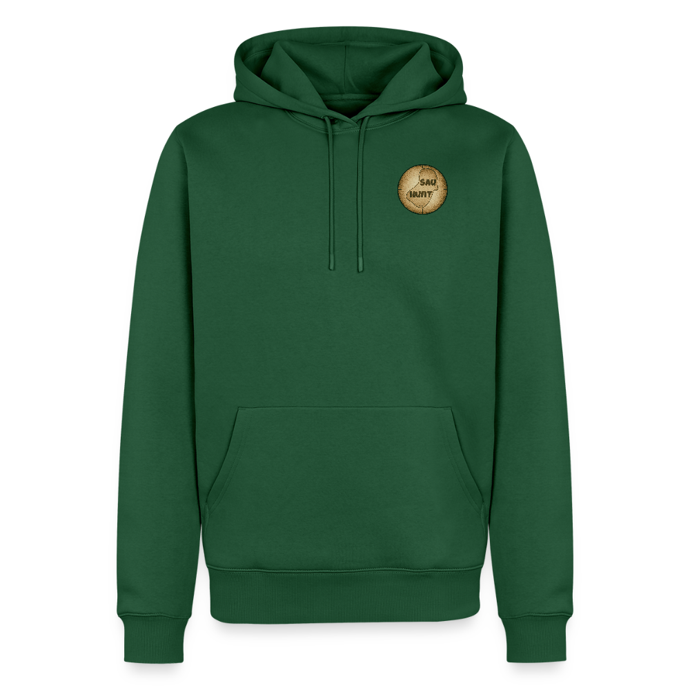 Hoodie - SauHunt - Flaschengrün