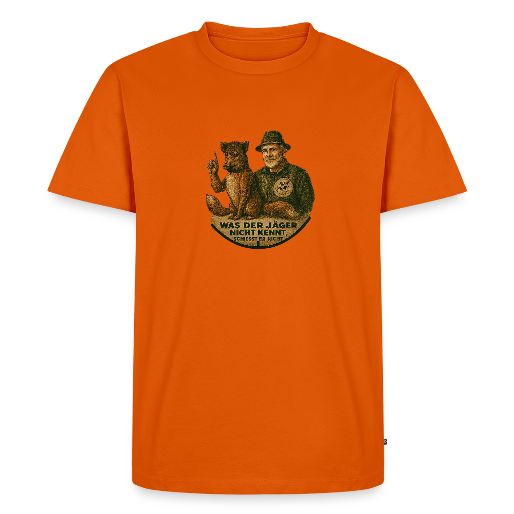 Fun Shirt - Was er nicht kennt - Orange