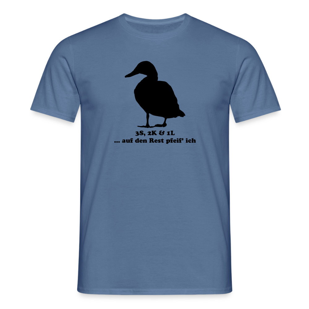 Jagdshirt - Schwimmenten - Taubenblau