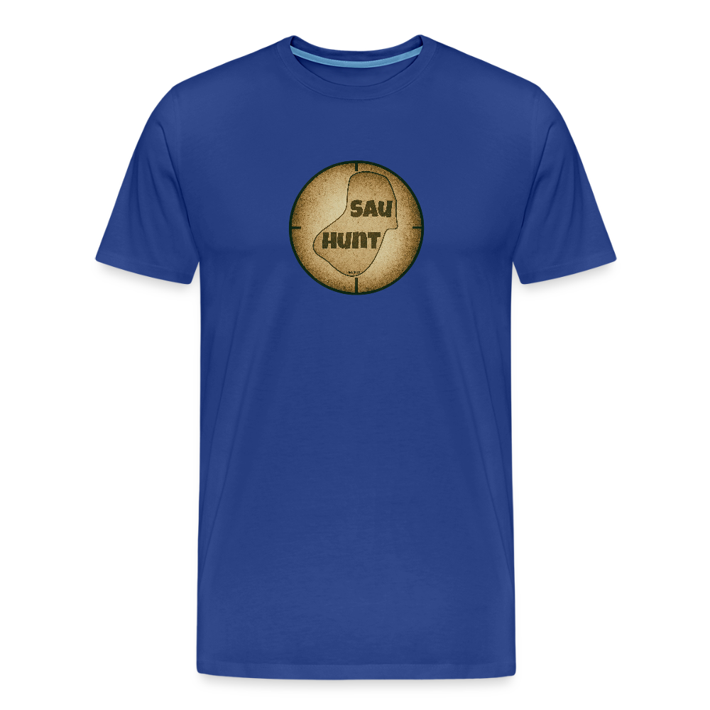 Promo Shirt - SauHunt - Königsblau