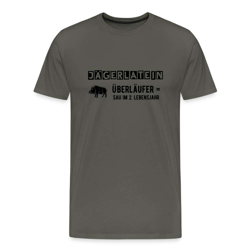 Jagdshirt - Überläufer - Asphalt