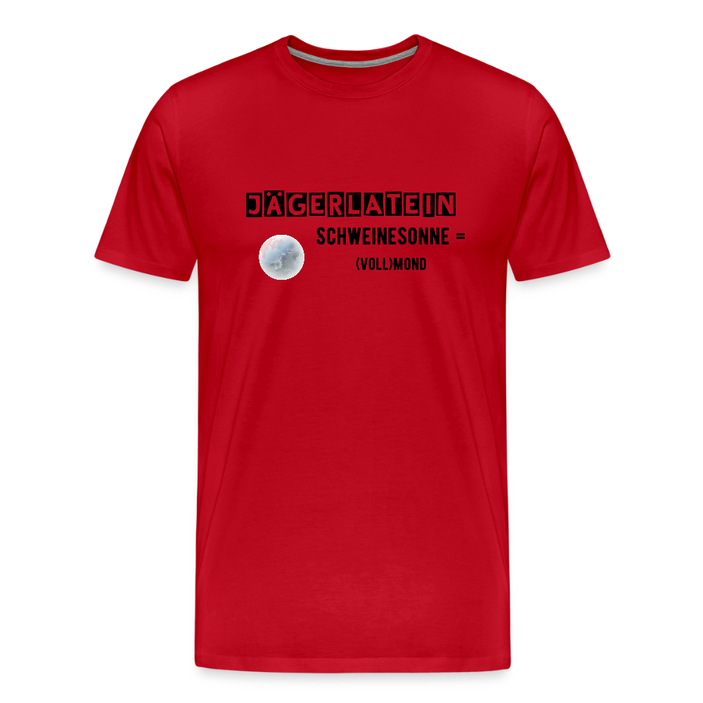 Jagdshirt - Schweinesonne - Rot