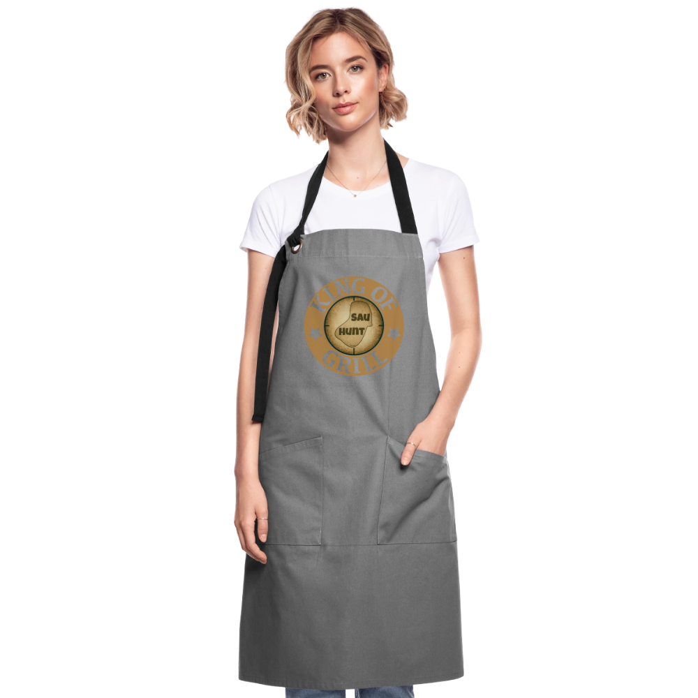 Grillschürze - King of Grill - Grau/Schwarz