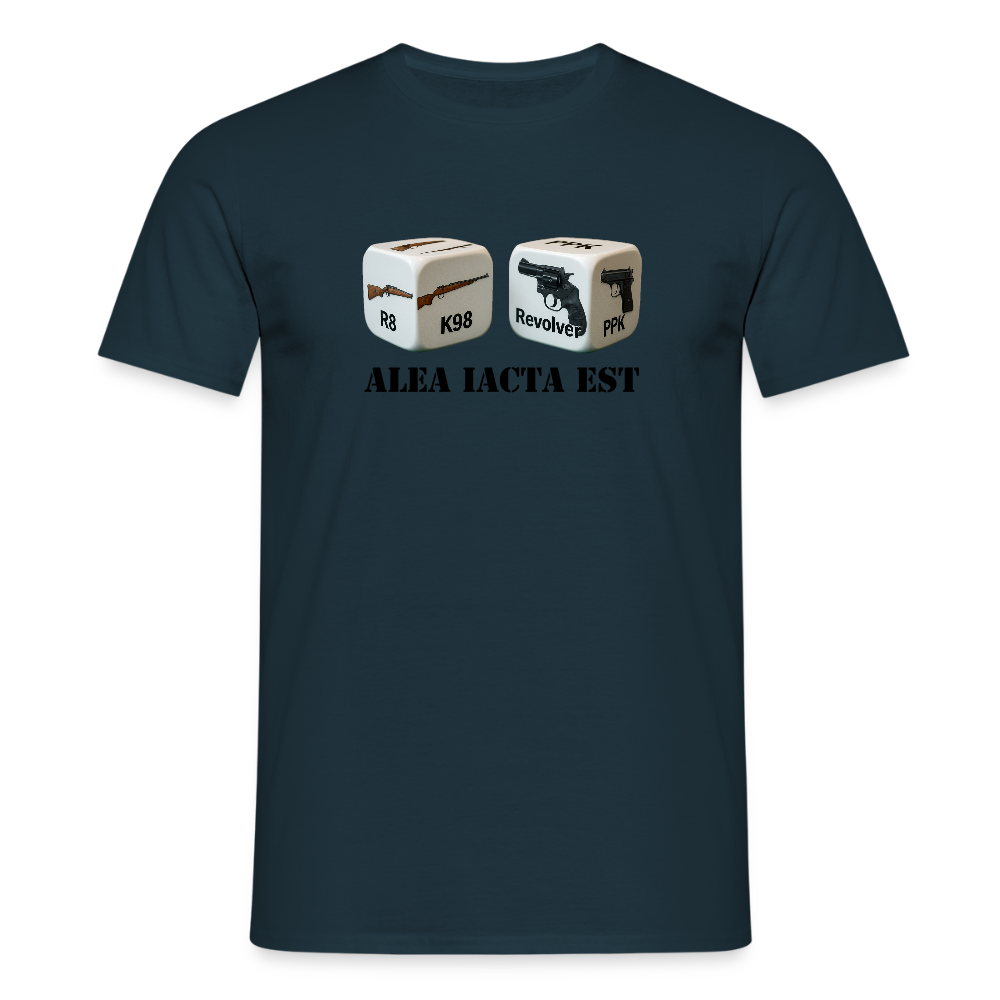 Fun Shirt - Alea iacta est - Navy