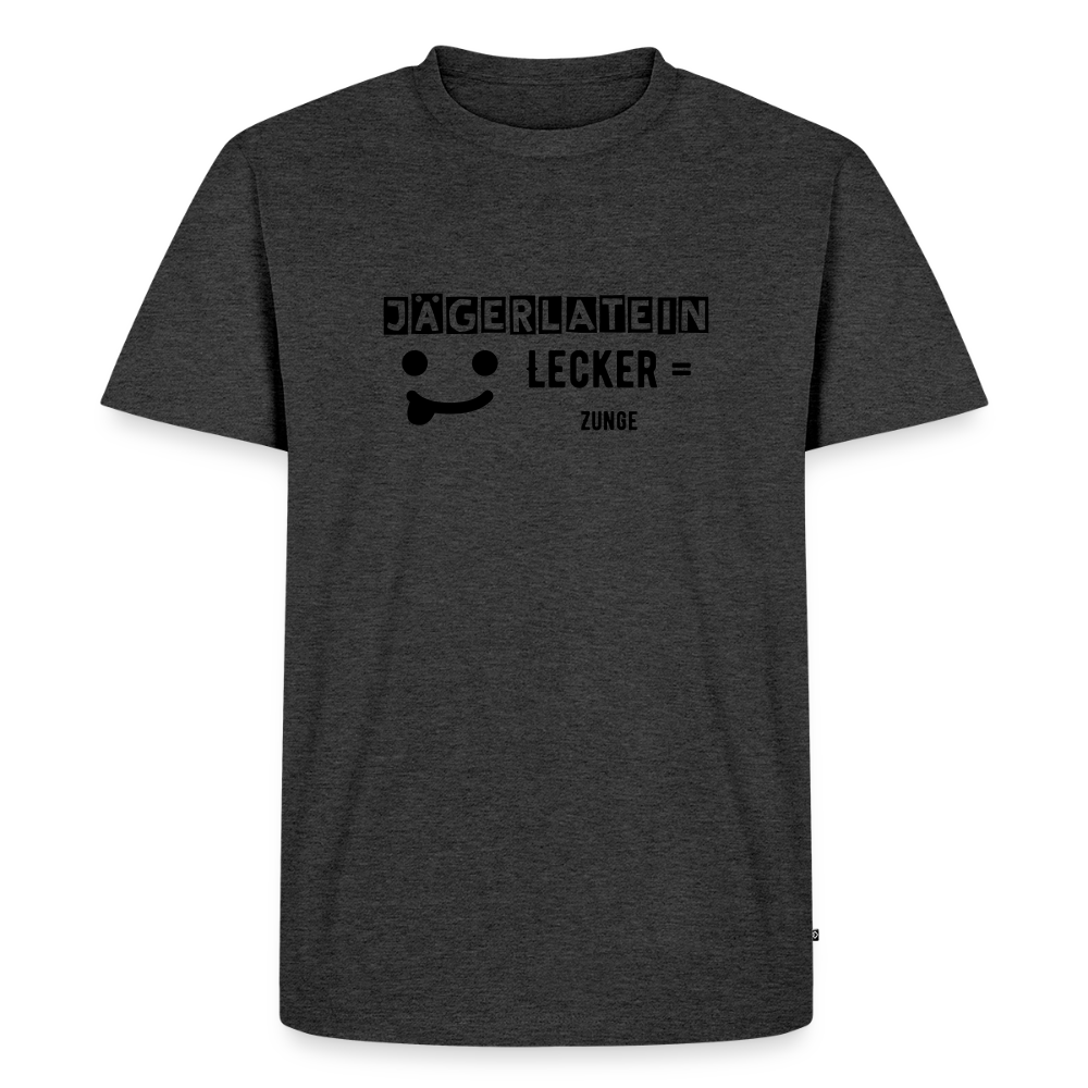 Jagdshirt - Lecker - Anthrazit meliert