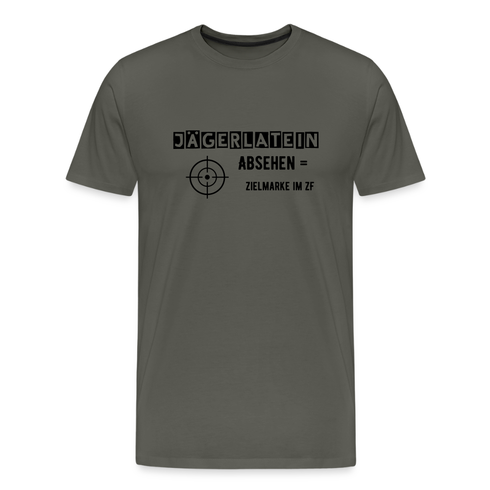 Jagdshirt - Absehen - Asphalt