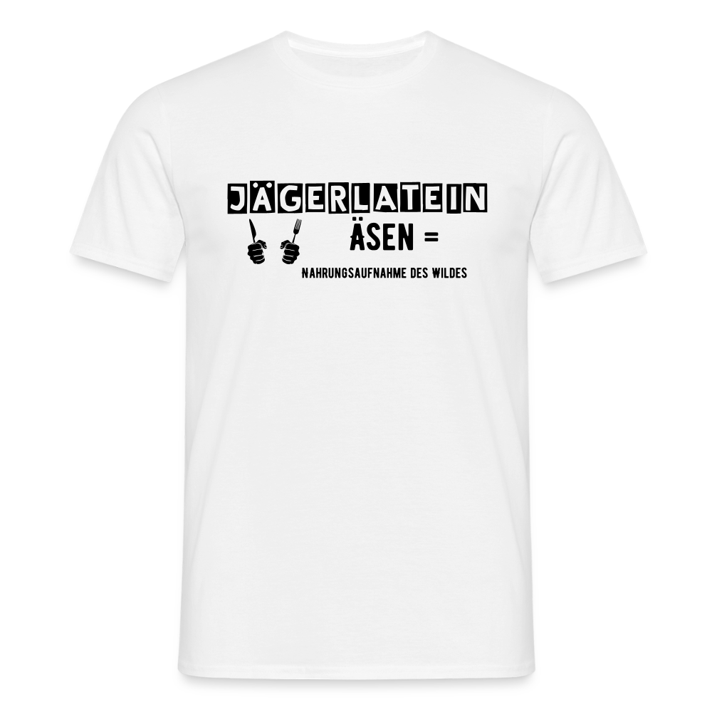 Jagdshirt - Äsen - Weiß