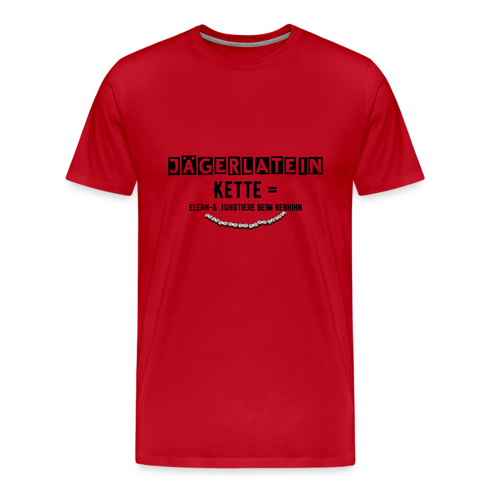 Jagdshirt - Kette - Rot