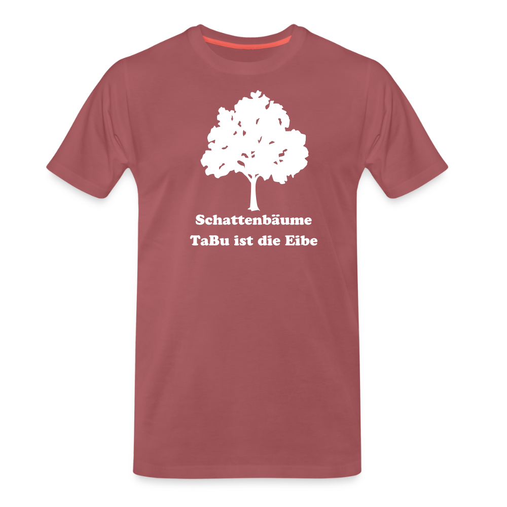 Jagdshirt - Schattbäume - washed Burgundy