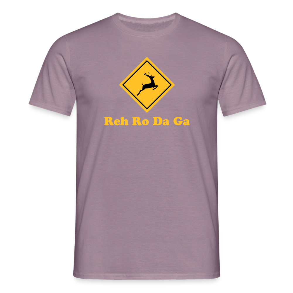 Jagdshirt - Brunftzeiten - Lilagrau
