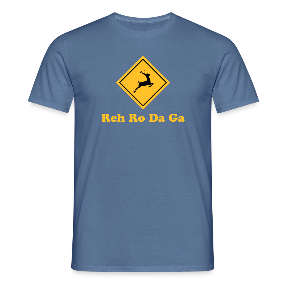 Jagdshirt - Brunftzeiten - Taubenblau