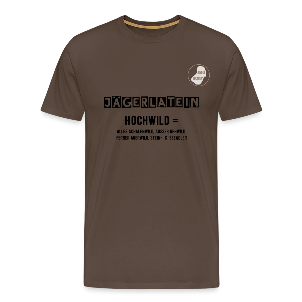 Jagdshirt - Hochwild - Edelbraun