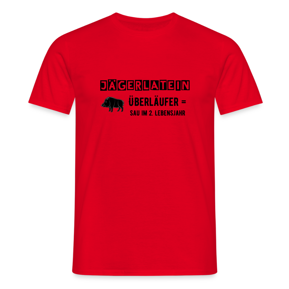 Jagdshirt - Überläufer - Rot