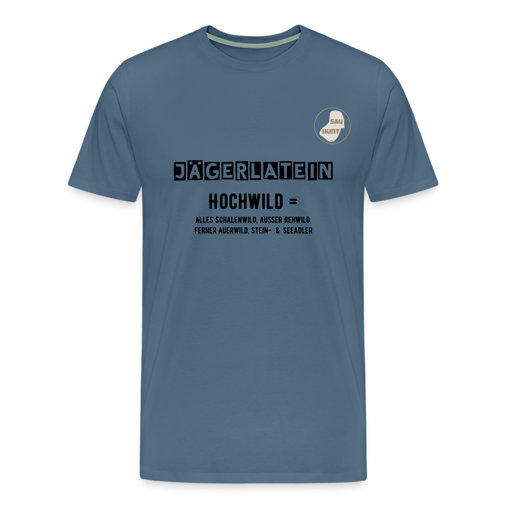 Jagdshirt - Hochwild - Blaugrau