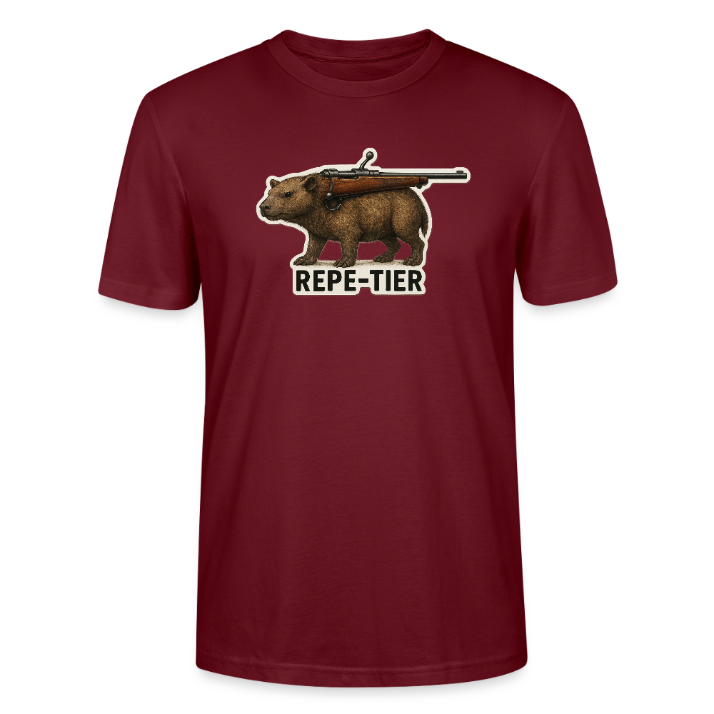 Fun Shirt - REPE Tier - Burgunderrot
