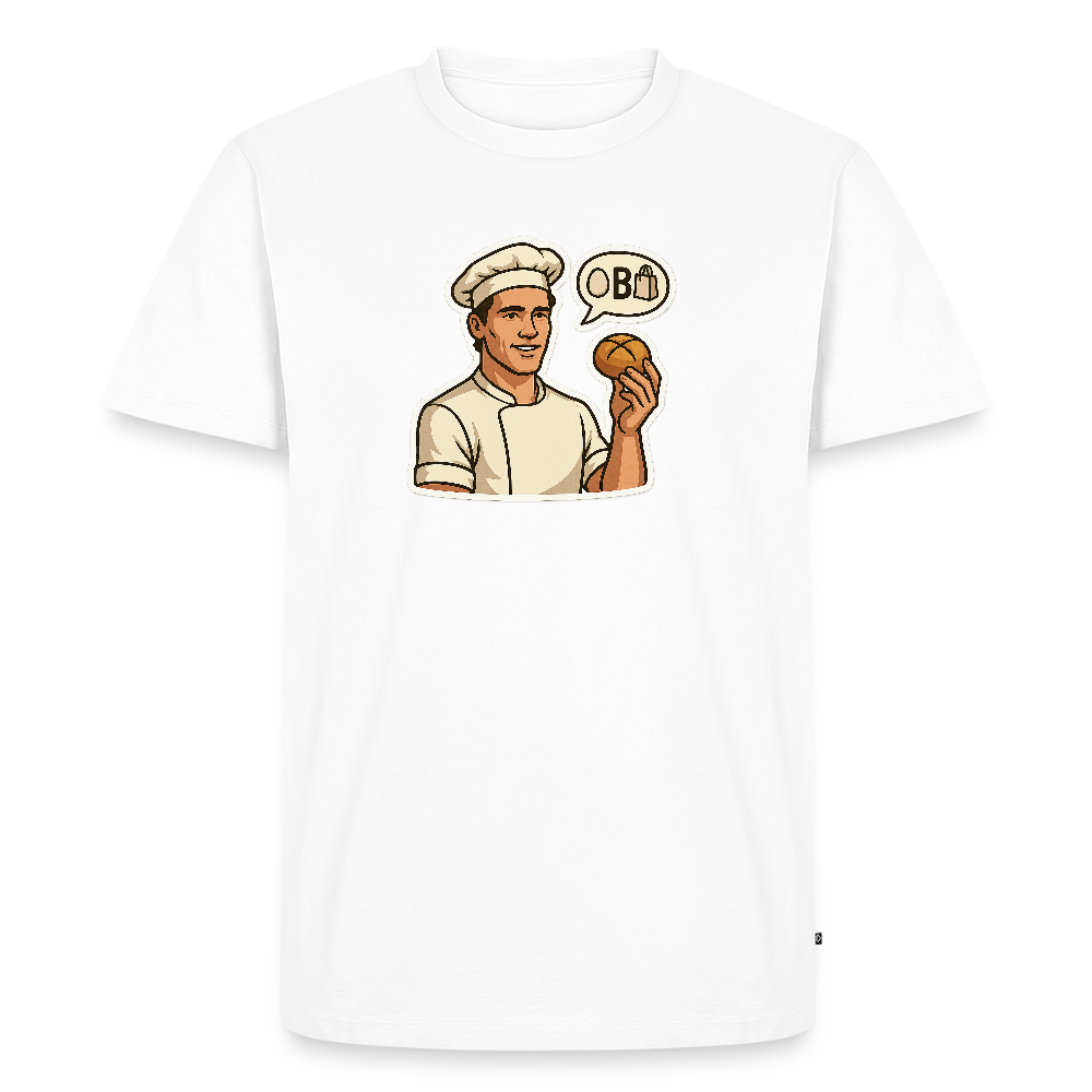 Fun Shirt - Ei B Tasche - Weiß
