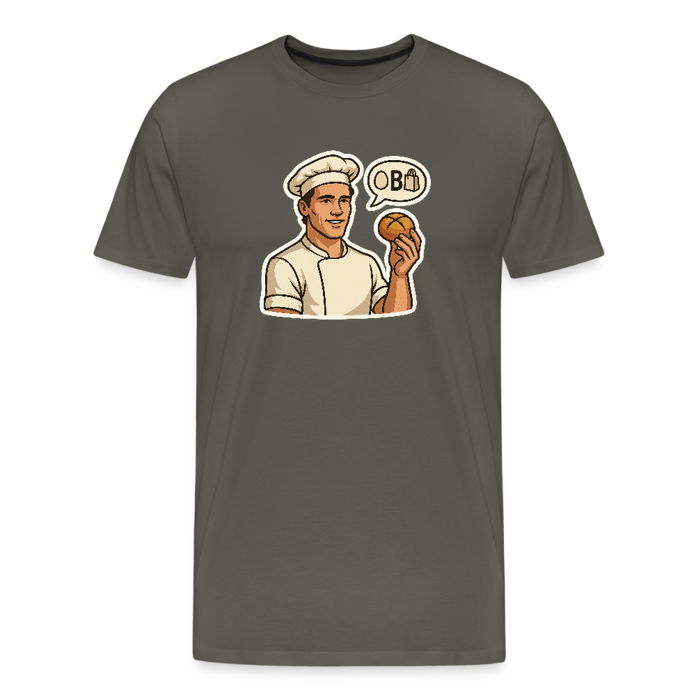 Fun Shirt - Ei B Tasche - Asphalt