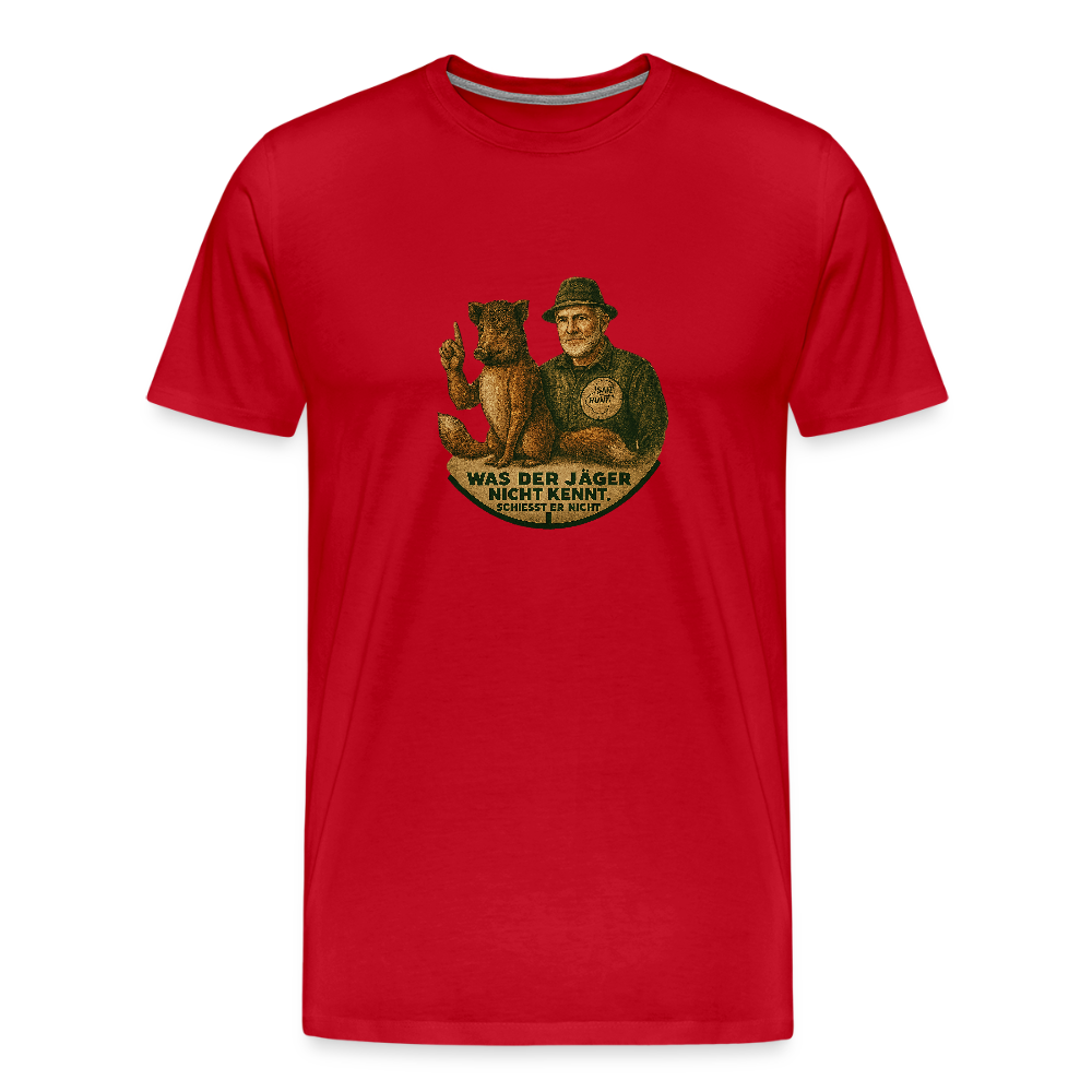 Fun Shirt - Was er nicht kennt - Rot