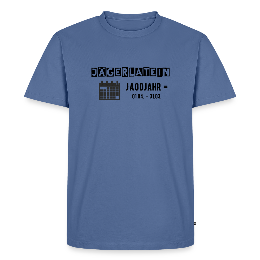 Jagdshirt - Jagdjahr - Taubenblau