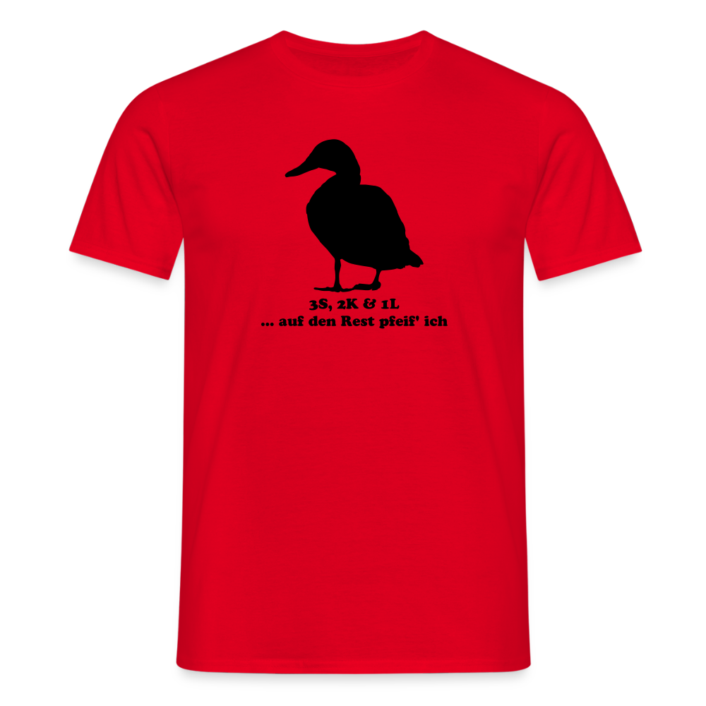 Jagdshirt - Schwimmenten - Rot