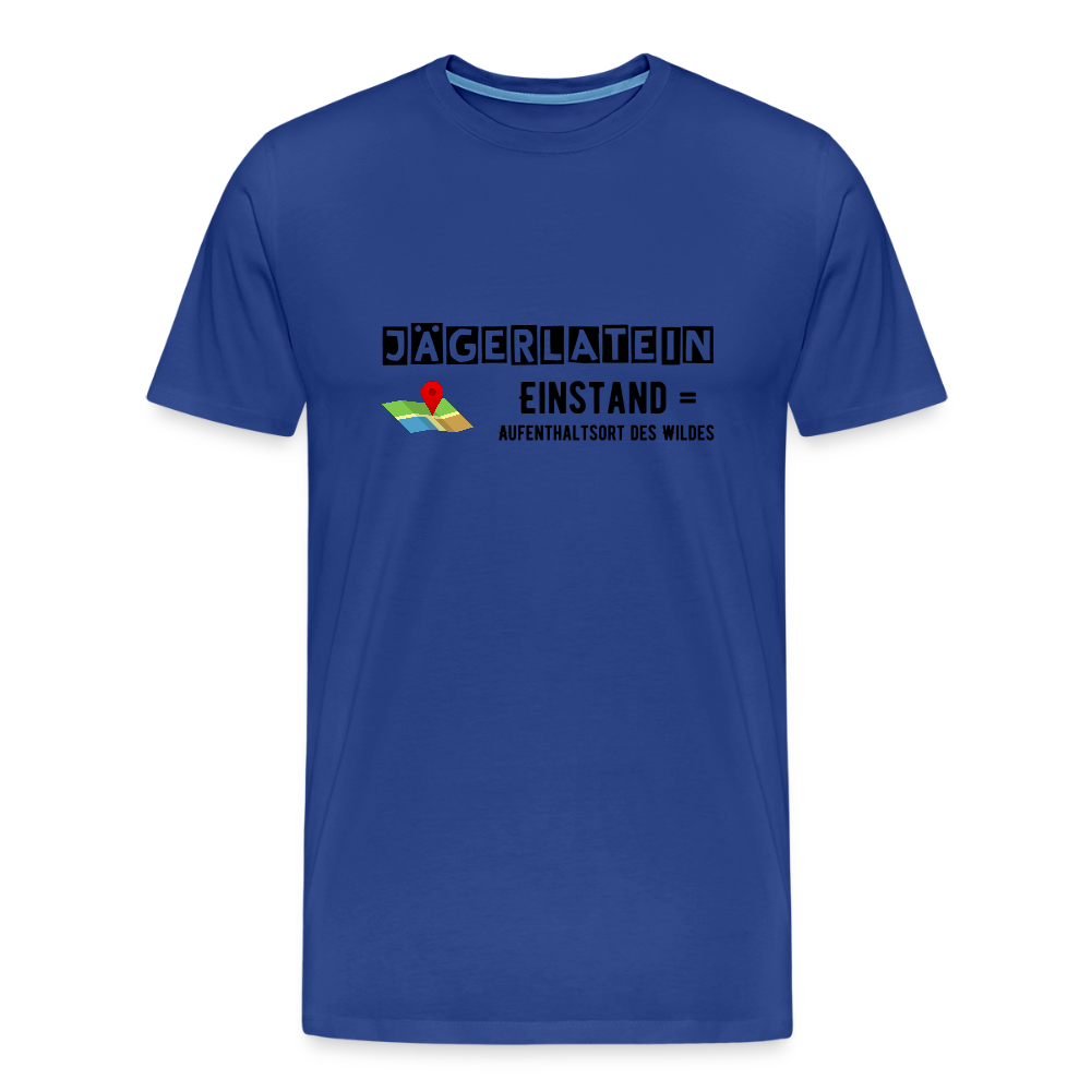 Jagdshirt - Einstand - Königsblau