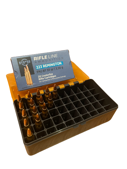 SmartReloader - ammunition box suitable for common rifle calibers
