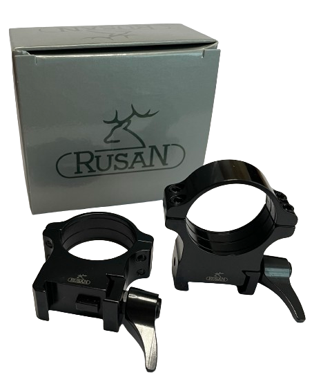 RUSAN - Ring assembly with quick release ⌀30mm in different heights (2 pieces)